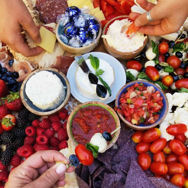 Image for July 4th Charcuterie Board