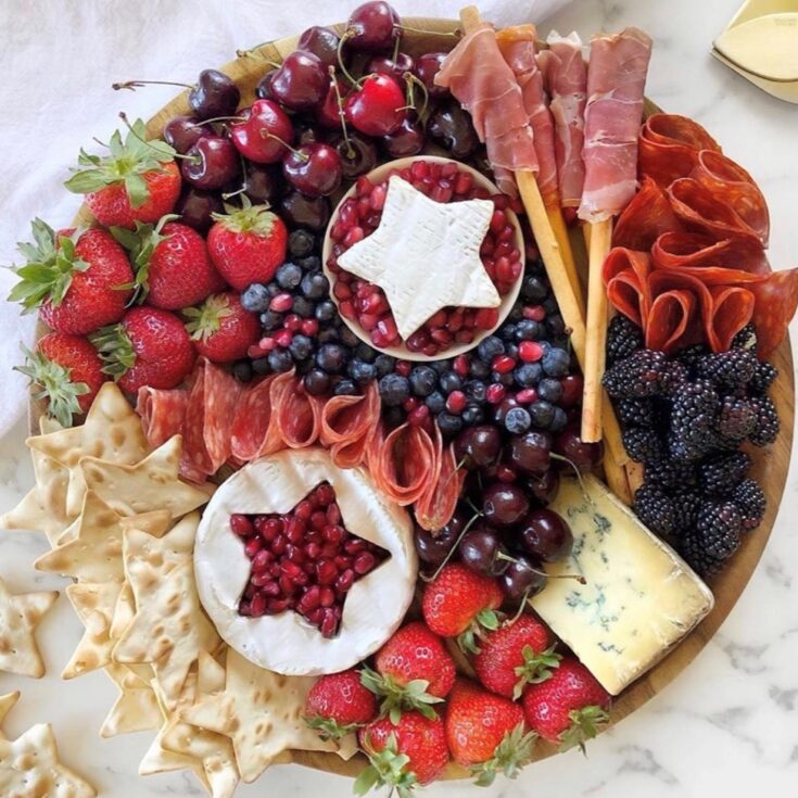 Image for How to Make a 4th of July Charcuterie Board